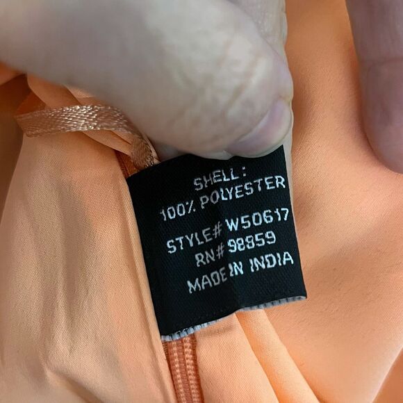 Walter Baker Parrot Print Tropical Tank Top Open Sides Orange Multi Beachy - Picture 8 of 10